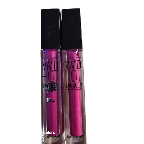 Maybelline Vivid Hot Lacquer Lip Gloss 68 Sassy Color Sensational Lip New - Picture 1 of 5
